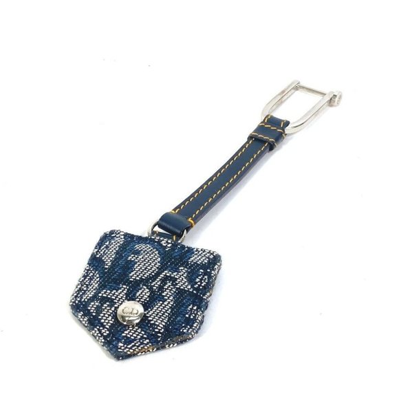 Dior Trotter CD logo Key Holder Bag Charm Key Ring charm - Picture 1 of 16
